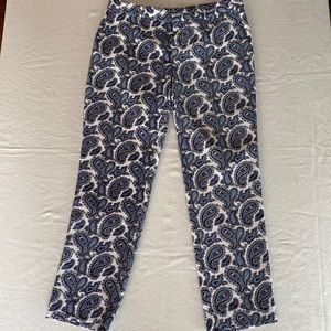 The Limited Paisley Pants